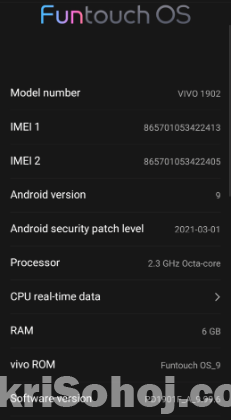 VIVO 1902 - 6/128